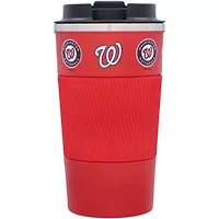 MLB Washington Nationals 18oz Coffee Tumbler with Silicone Grip