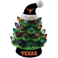 NCAA Texas Longhorns 8" Light Up Ceramic LED Christmas Tree