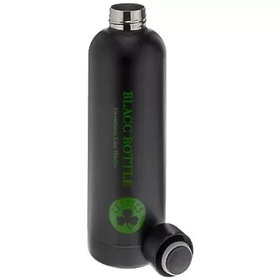 NBA Blacc Bottle Boston Celtics 25oz. Stainless Water Bottle