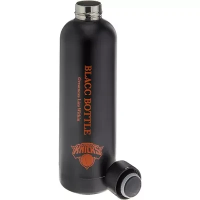 NBA Blacc Bottle New York Knicks 25oz. Stainless Water Bottle