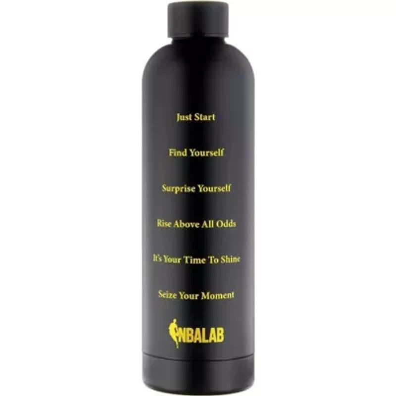 NBA Blacc Bottle Los Angeles Lakers 25oz. Stainless Water Bottle