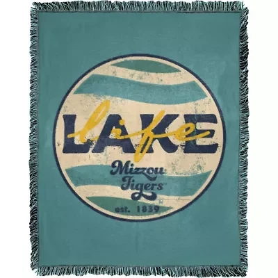 NCAA Missouri Tigers 46" x 59" Lake Fun Blanket