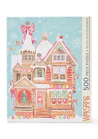 Gingerbread House 500 Piece Puzzle