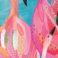 Flamingo Beach 500 Piece Puzzle