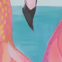Flamingo Beach 500 Piece Puzzle