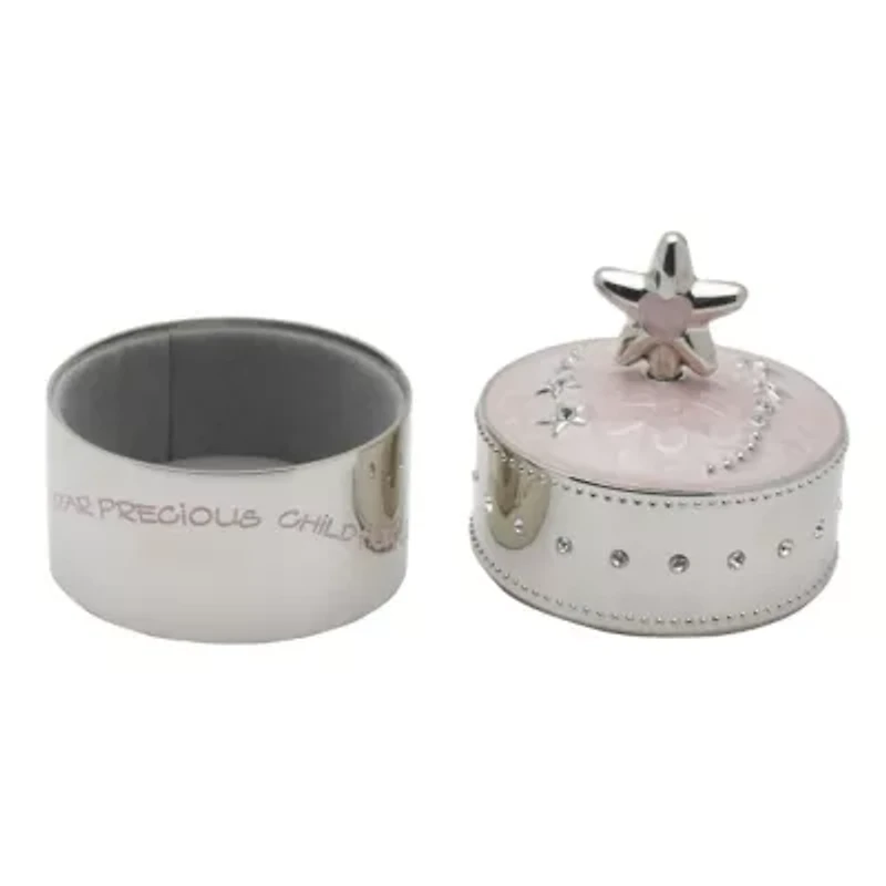 Baby Pink Star Trinket Music Box