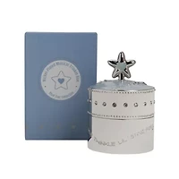 Baby Blue Star Trinket Music Box