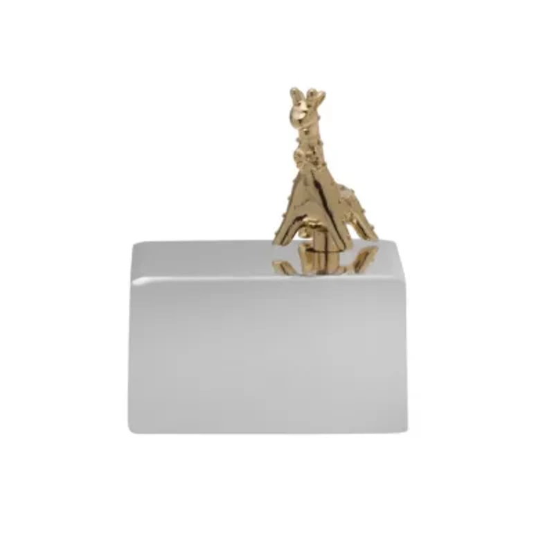 Baby Gold Giraffe Music Box
