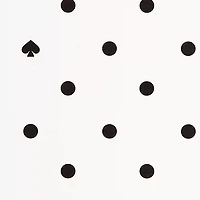 Small Spiral Notebook, Black Spade Dot