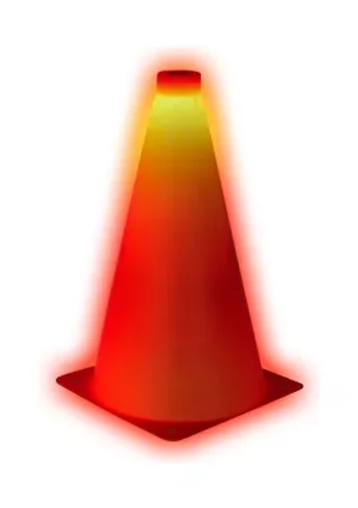 LED Light Up Cones
