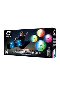 LED Light Up Skateboard and Lights