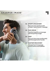 Powerboost Flex Pivot Percussion Massager