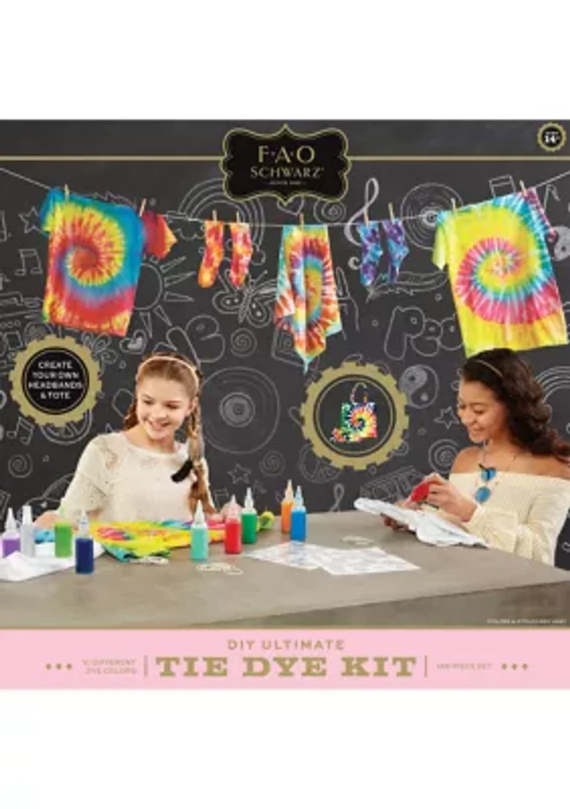10 Colors Tie Dye Ultimate DIY Kit