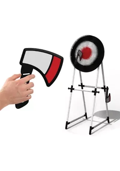 Game Axe and Throwing Star Target Set