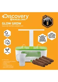 LED Glow Grow Indoor Water Herb Garden Kit