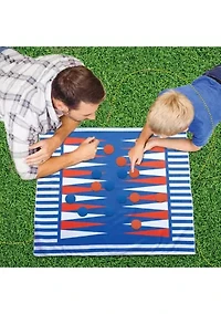 2-in-1 Checkers and Backgammon Towel Set