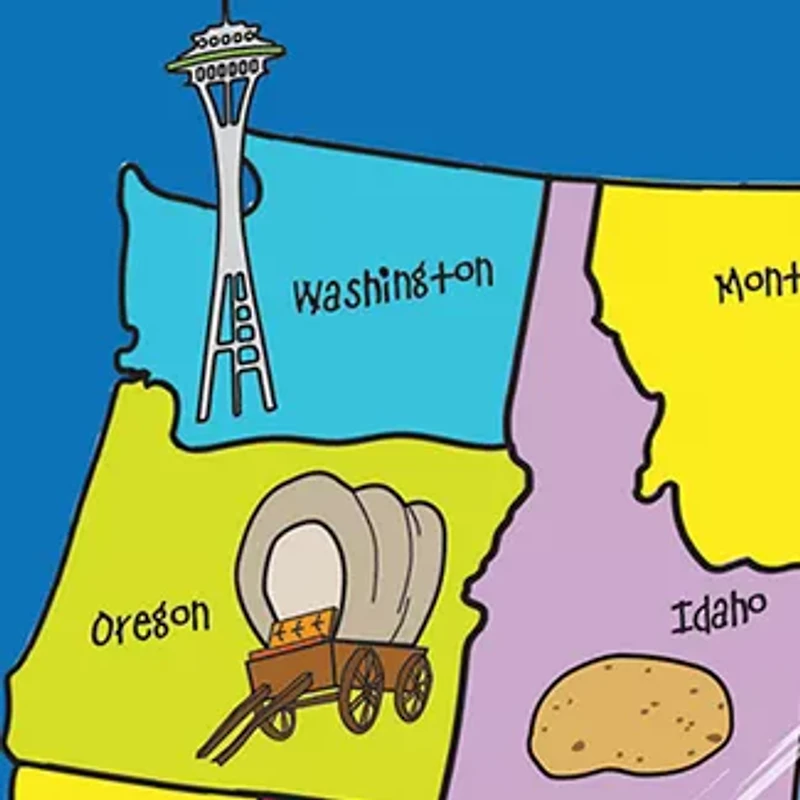 Scholastic - Race Across the USA Kids Game