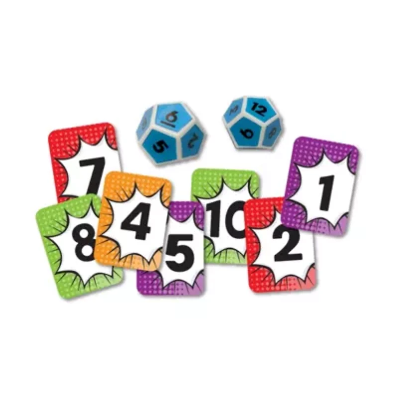 Scholastic - Math Match Dice and Card Game