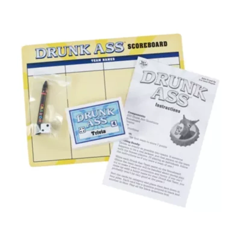 Drunk Ass Classic Trivia Game