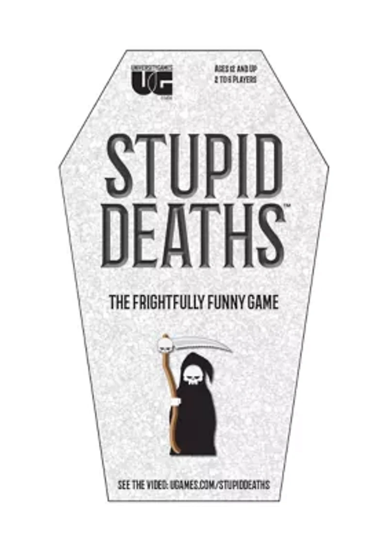 Stupid Deaths Card Game Tin
