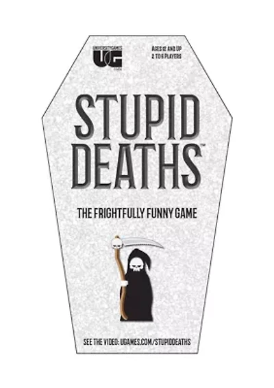 Stupid Deaths Card Game Tin