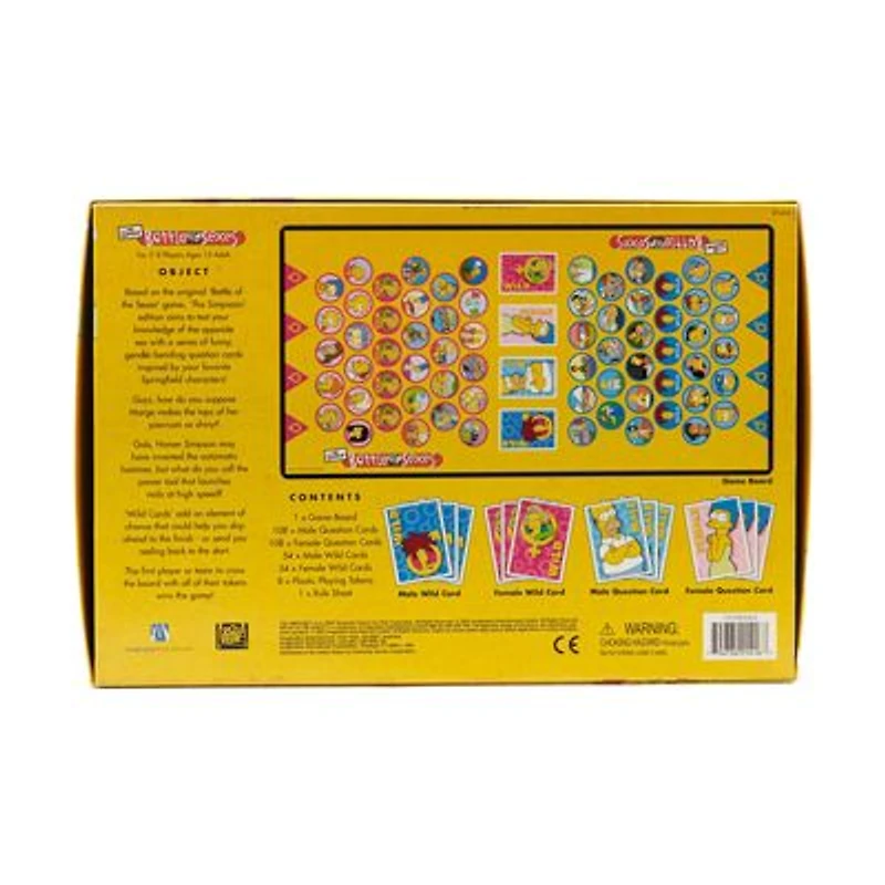 Battle of the Sexes - The Simpsons Edition Board Game