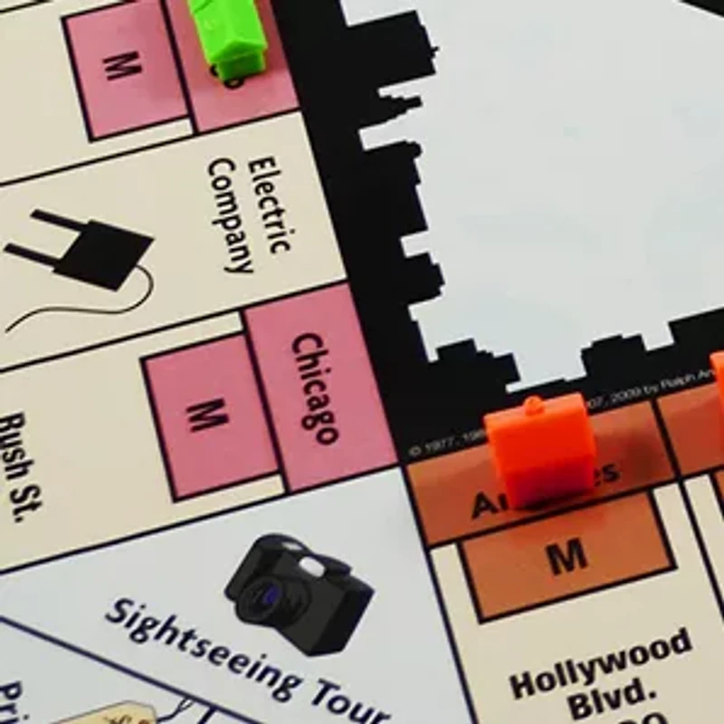 Anti-Monopoly Family Game