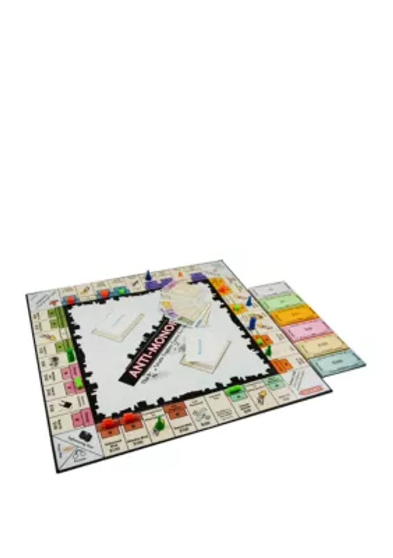 Anti-Monopoly Family Game