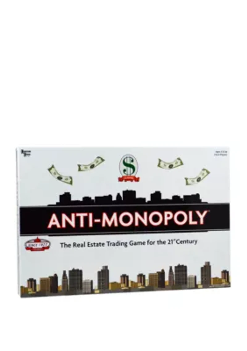 Anti-Monopoly Family Game