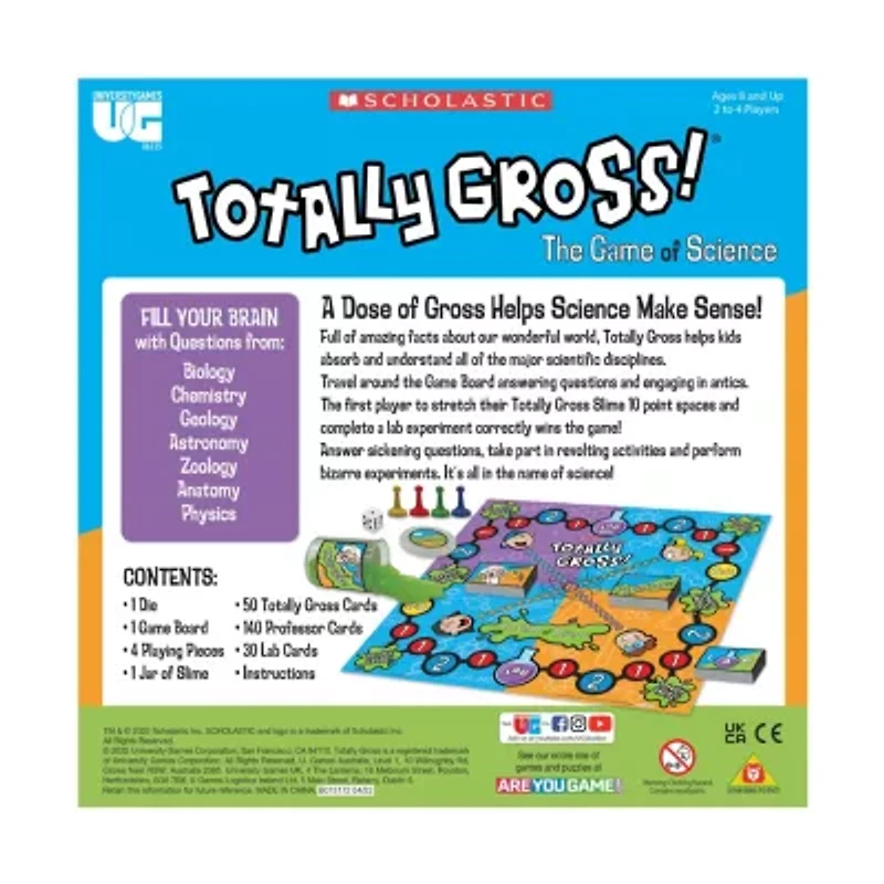 Scholastic - Totally Gross! The Game of Science
