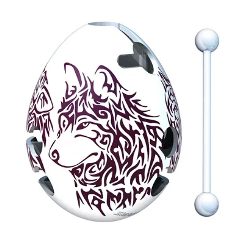 Smart Egg Labyrinth Puzzle - Wolf