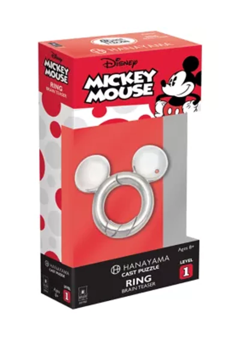Hanayama Level 1 Cast Puzzle - Disney Mickey Mouse: Ring