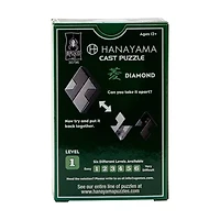 Hanayama Level 1 Cast Puzzle - Diamond