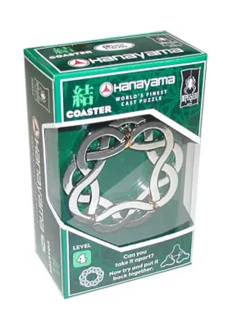 Hanayama Level 4 Cast Puzzle - Coaster