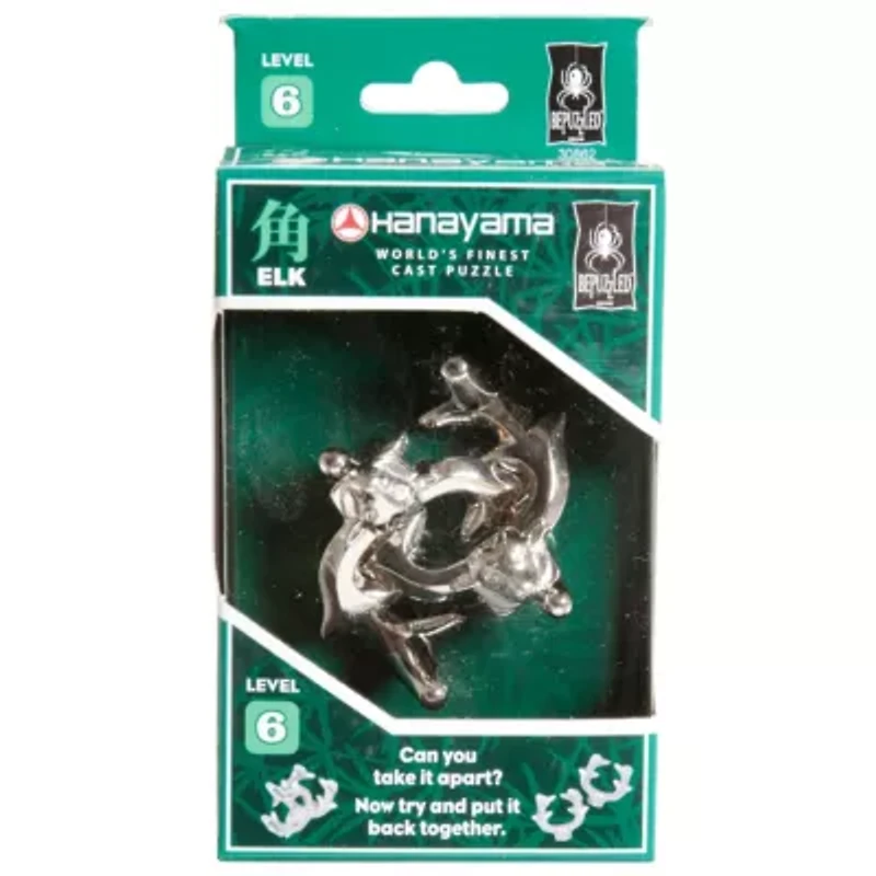 Hanayama Level 6 Cast Puzzle - Elk