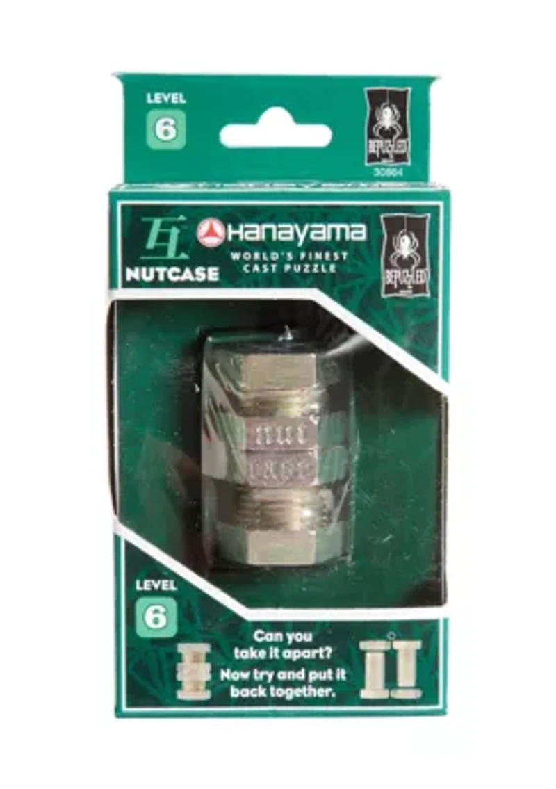 Hanayama Level 6 Cast Puzzle - Nutcase