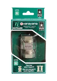 Hanayama Level 6 Cast Puzzle - Nutcase