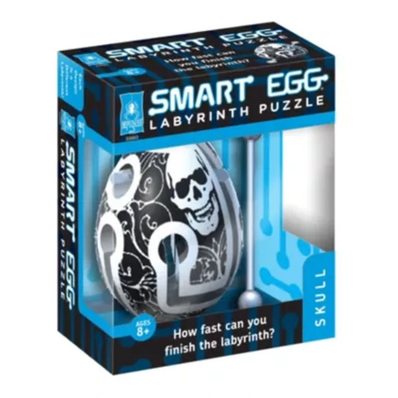 Smart Egg Labyrinth Puzzle - Skull