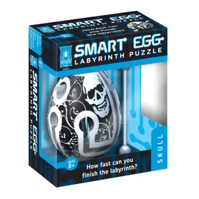 Smart Egg Labyrinth Puzzle - Skull