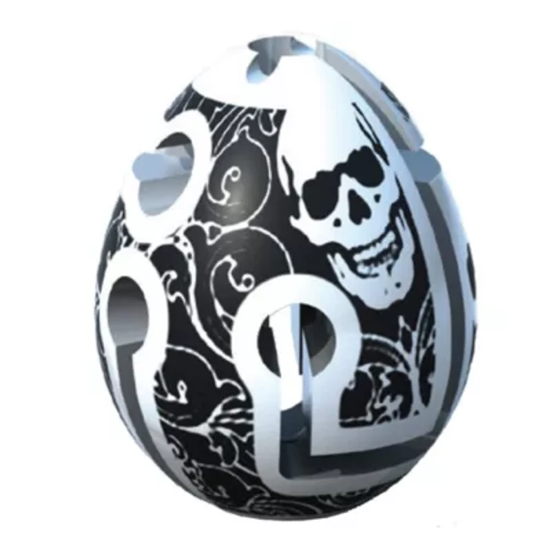 Smart Egg Labyrinth Puzzle - Skull
