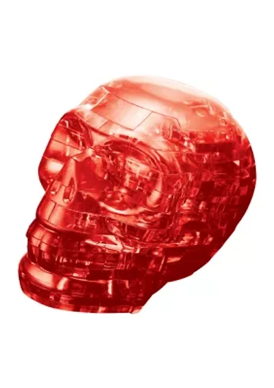 3D Crystal Puzzle - Skull (Red): 48 Pcs