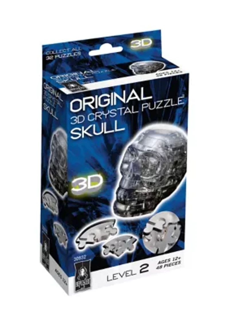 3D Crystal Puzzle - Skull: 48 Pcs