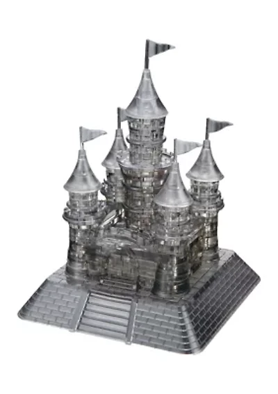 3D Crystal Puzzle - Castle (Black): 104 Pieces