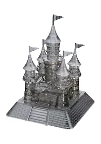 3D Crystal Puzzle - Castle (Black): 104 Pieces