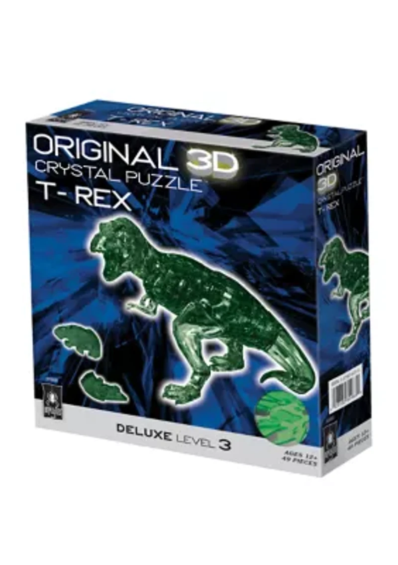 3D Crystal Puzzle - T-Rex: 49 Pieces