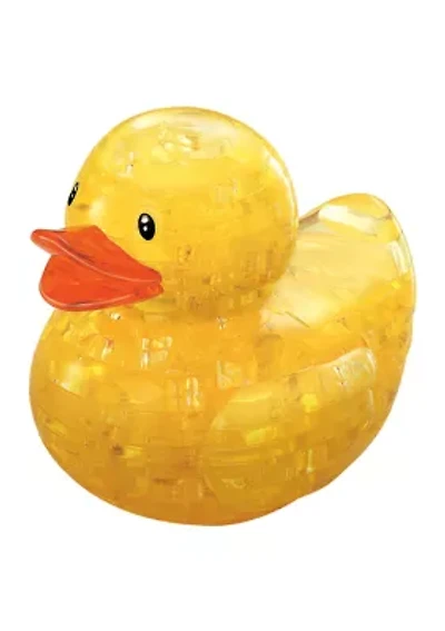 3D Crystal Puzzle - Rubber Duck: 43 Pcs
