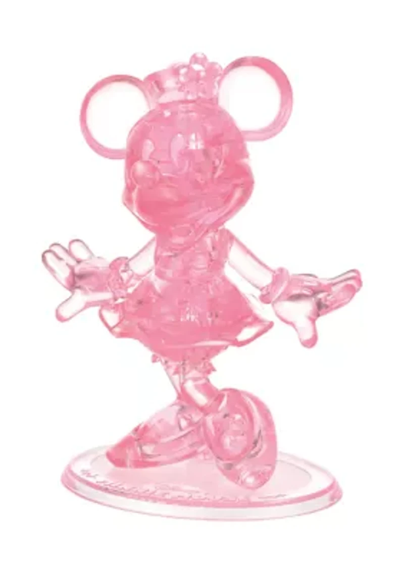 3D Crystal Puzzle - Disney Minnie Mouse: 39 Pcs