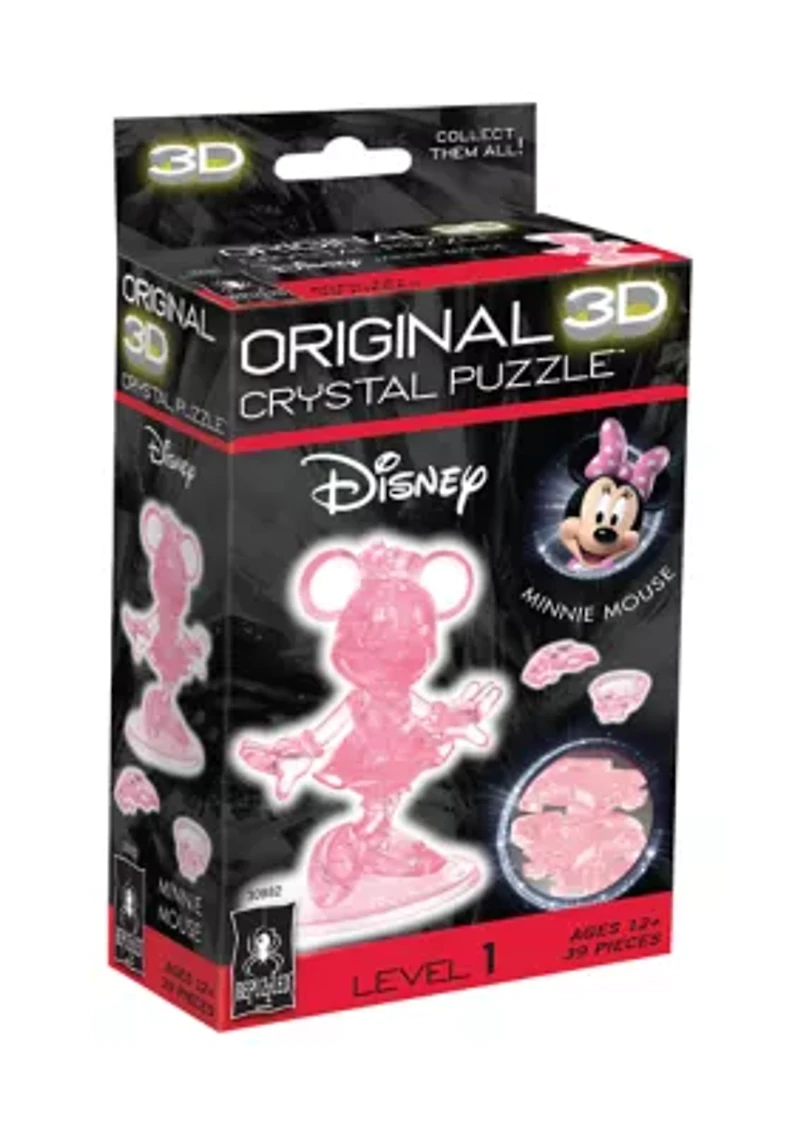 3D Crystal Puzzle - Disney Minnie Mouse: 39 Pcs