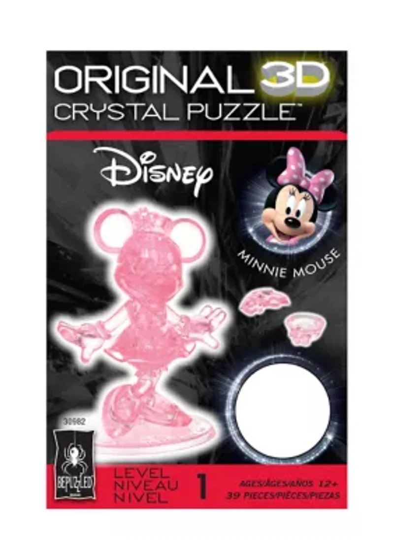 3D Crystal Puzzle - Disney Minnie Mouse: 39 Pcs