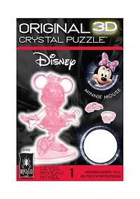 3D Crystal Puzzle - Disney Minnie Mouse: 39 Pcs
